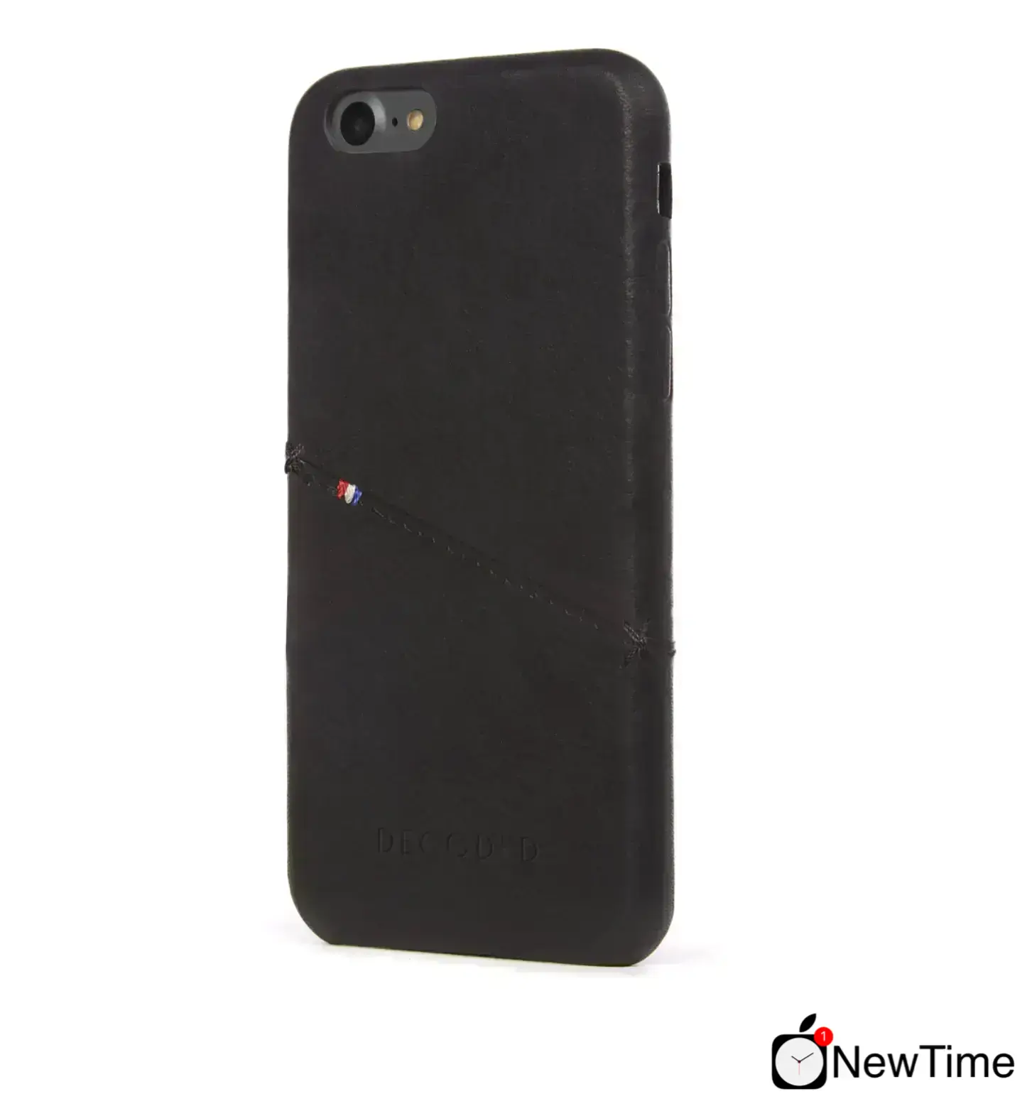 Чохол DECODED Leather Back Cover Card Case Black for iPhone SE 2020 / iPhone 8/7/6s/6 (D6IPO7BC3BK)